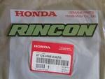 Honda Atv 2005 Fourtrax Rincon Tank Side Cover Decal Emblem Oem 87124-HN8-A30ZB. Fixed Price $14.99.