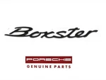 Porsche Boxster Emblem Script Logo Rally Black 97-04 9865592370070C Genuine. Fixed Price $74.95.