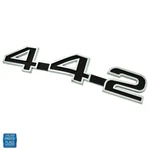1968 Oldsmobile Cutlass 442 Chrome & Black Grille Emblem - Oe Style New. Fixed Price $36.99.
