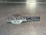 03-07 F250 F-250 Super Duty King Ranch Fender Badge Emblem Plate Rh Right Oem. Fixed Price $50.00.