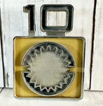 Front Fender Scottsdale 10 Emblem Only For 1975-1980 Chevy Pickup Trucks. Fixed Price $9.75.