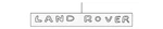 Genuine Land-rover 1999-2003 Discovery Nameplate DAG100370LQQ. Fixed Price $122.39.