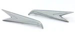 New Long Bird Rear Quarter Panel Sail Emblem Trim Set 66 Skylark Usa Made 1/4. Fixed Price $67.99.