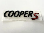 Mini Cooper S Rear Lettering Badge Black New Oem 51142465245 07-22 R5X F5X. Fixed Price $69.99.