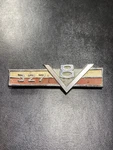 Vintage 1960'S Jeep Vigilante Wagoneer 327 V8 Side Emblem #968904. Fixed Price $24.50.