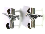 Original 1969 1970 Ford Mustang Door Panel Emblems Pair Oem. Fixed Price $20.00.