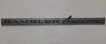 ** (1) Vintage 1964 1965 Amc Rambler American Trunk Emblem # 3509704. Fixed Price $60.00.