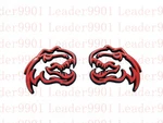 Dinosaur T-rex Emblem Fits Dodge Ram Trx Logo 1500 2500 3500 3.25"X2.75" Red. Fixed Price $46.89.