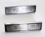 1968 69 Ford Mustang Ranchero Torino 428 Hood Scoop Emblem C9ZB-16B621-A. Fixed Price $125.00.