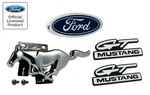 1994-1995 Mustang Gt Piece Front Grille Running Horse,fender, Trunk Emblems. Fixed Price $72.95.