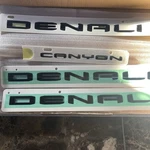 2023-2026 Gmc Canyon Denali Emblems In Black 85056290 New Oem. Fixed Price $133.00.