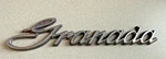 Vintage 1970S Ford Granada Car Metal Badge Emblem D5DB-16B114-AA. Fixed Price $7.99.
