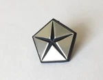 Mopar Pentastar Emblem Fits Chrysler 1962-75 Silver Fender Badge Dodge. Fixed Price $18.49.