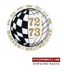 Porsche Genuine Window Decal 72 73 Marken Weltmeister World Champion. Fixed Price $24.00.