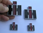 International Fender Emblem Set Car Pickup Truck Metal Badge Suit Ih Scout. Fixed Price $65.95.