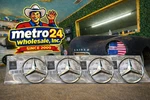 (4) Genuine Rear Trunk Emblem Mercedes Benz W164 A1648170016 Same As Dealership. Fixed Price $93.36.