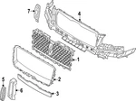 Genuine Ford Insert Molding NL7Z-8C324-BA. Fixed Price $107.89.