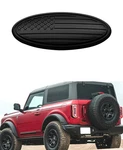 Congcong Fit Ford Bronco Emblem, Inch Overlay Rear Tailgate Oval 5", Black. Fixed Price $24.59.