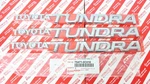 Toyota Tundra 2000-2006 Front Door & Tailgate Emblem Set Of 3 Oem 75471-0C010. Fixed Price $129.99.
