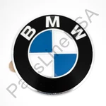 Genuine Bmw Emblem Wheel Center Cap Insignia Stamped Adhesive 36-13-6-758-569. Fixed Price $7.95.