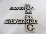 Pair Of 1981 1982 1983 1984 1985 1986-1987 Chevy Silverado 20 Fender Emblems. Fixed Price $39.99.
