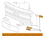 Gm Oem 15-19 Silverado 2500 Hd Grille Components-nameplate 23432558. Fixed Price $78.70.