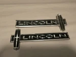 06 07 08 Lincoln Mark Lt Passenger Driver Front Side Badge Nameplate Emblem. Fixed Price $39.99.