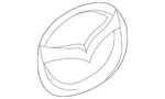 Genuine Mazda Hatch Emblem GS2A-51-731. Fixed Price $19.68.