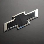 2019-2021 Chevrolet Silverado 1500 Bowtie Front Grille Emblem Badge Chrome Black. Fixed Price $33.89.