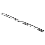 Chrome For 2014-2019 Corvette C7 Z06 Rear Bumper 3D Letters Badge Emblem Sport. Fixed Price $17.29.