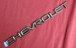 Nos Oem Chevrolet Chrome Trunk Lid Name Plate Emblem. Fixed Price $29.99.