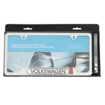 Vw Volkswagen Polished License Plate Frame Front Or Rear Genuine Oem 5C0071801N. Fixed Price $46.83.