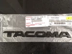 2005-2015 Tacoma Flat Black Door / Tailgate Emblem Genuine Toyota Trd Pro. Fixed Price $33.66.