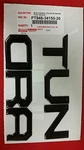 Oem Genuine Toyota 2015-2017 Tundra Tailgate Black Insert Badge PT948-34150-20. Fixed Price $63.99.