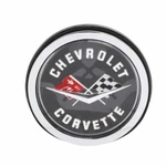 New Rear Emblem Assembly Trimmed Silver Parts Fits 1962 Corvette 5087AS. Fixed Price $219.14.