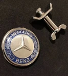 Mercedes Blue Hood Logo 45MM Emblems Medallion Badge Metal For Benz New. Fixed Price $23.89.