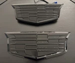 2025 /2026/ 2027 Full Black Cadillac Escalade Emblem Front And Rear Set New. Fixed Price $459.00.