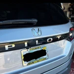 Chrome Pilot Letters Plastic Emblem Tailgate Rear Honda 2023 2024 2025. Fixed Price $24.69.