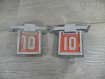 Vintage 1967-1968 Chevrolet C10 Truck Grille Emblems Pair 3838641-10 Oem. Fixed Price $54.95.