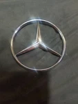 Mercedes Benz Chrome Trunk Emblem Part # 7580058, 201 Genuine Oem. Fixed Price $17.99.