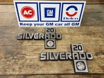 Nos Oem Gm Fender Silverado 20 Emblem Set 1981-1987 Chevy Truck Blazer Suburban. Fixed Price $250.00.