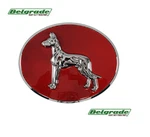(2 Pack!) Great Dane Trailer Red 2013 Style Emblem With Adhesive Back. Fixed Price $129.98.
