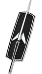 Oer Diecast Stoneshield Front Panel Emblem For 1972 Oldsmobile Cutlass And F85. Fixed Price $42.98.