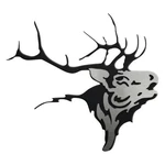 Royalty Core Elk Skull Chrome Emblem. Fixed Price $299.00.