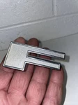 Vintage 1970'S Ford Truck Side Letter "f" Emblem P/n F-D3TB-8A342-AA. Fixed Price $9.99.