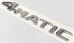 #2 Chrome 4MATIC Replacement For Mercedes Rear Trunk Badge Nameplate Decal Lid. Fixed Price $8.82.