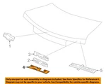 Chevrolet Camaro 12 15 Trunk Nameplate New Oem Gm 22830719. Fixed Price $49.76.