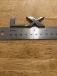 2006-2014 Lx For Kia Sedona Rear Trunk Emblem Genuine Silver Chrome. Fixed Price $15.95.