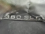 Mercedes-benz 380 Slc C107 Coupe Trunk Emblem Badge 1078170715 Oe Chrome. Fixed Price $21.24.