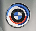 Oem Bmw 50 Years Heritage Badge (74MM) (see Description) 51117886545. Fixed Price $87.99.
